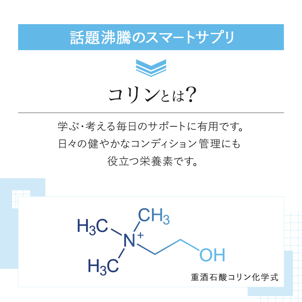 [VitalMe]バイタルミー コリン750mg：2