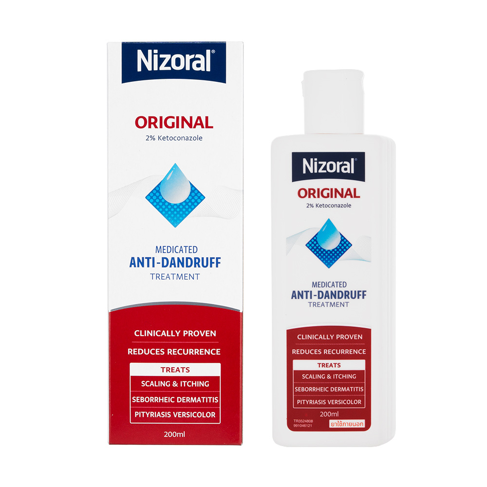 商品画像: ニゾラール オリジナル メディケイテッドアンチダンドルフシャンプー2% 【1本200ml】